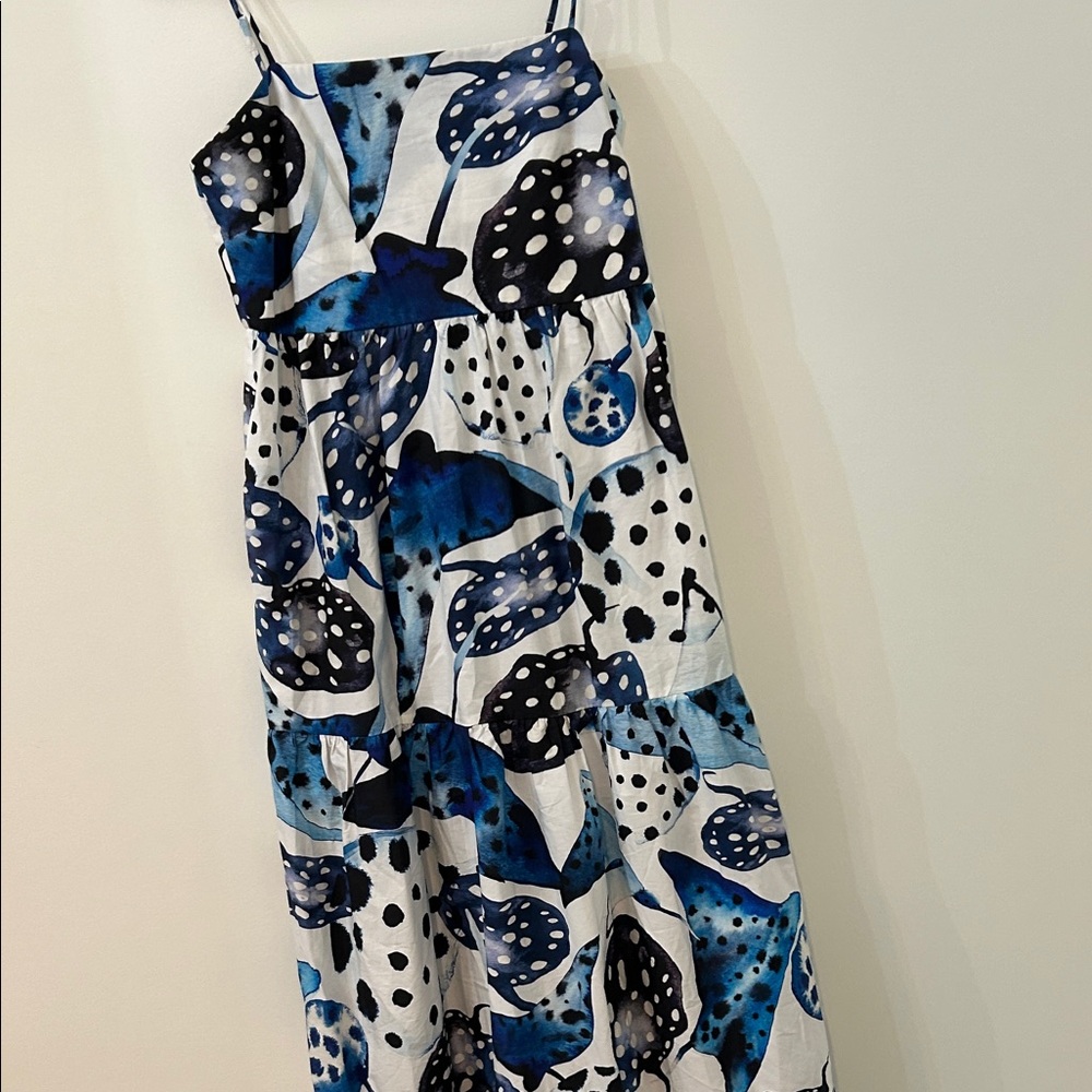 Farm Rio manta ray dress